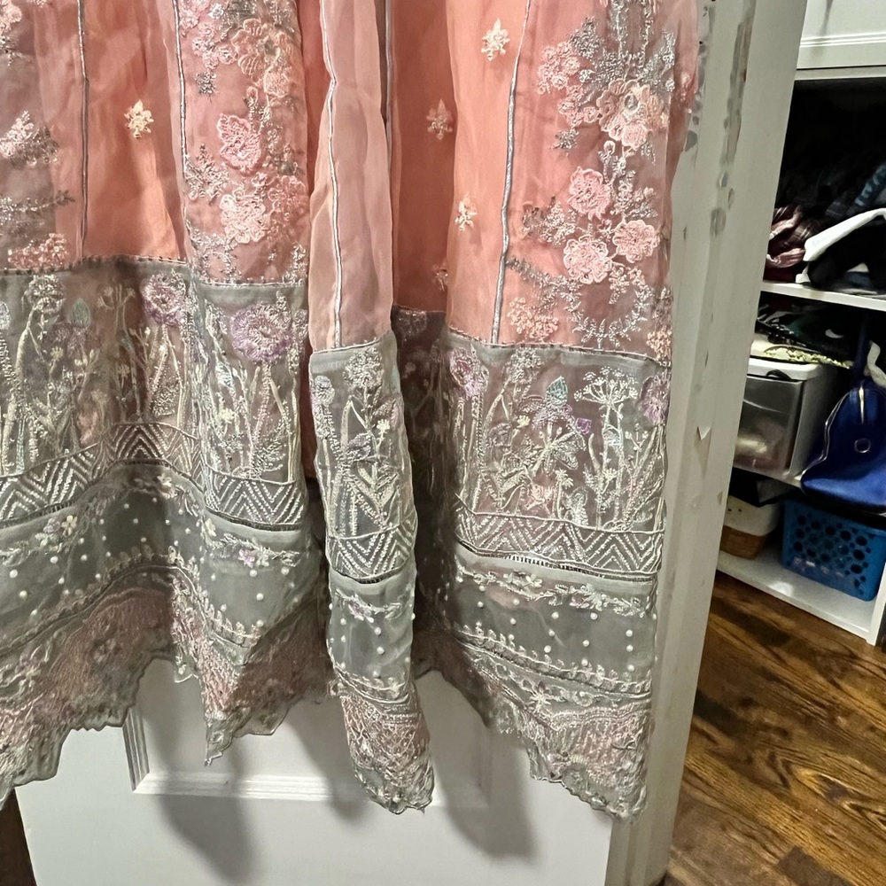 Designer Indian Pakistani Dress - image 2